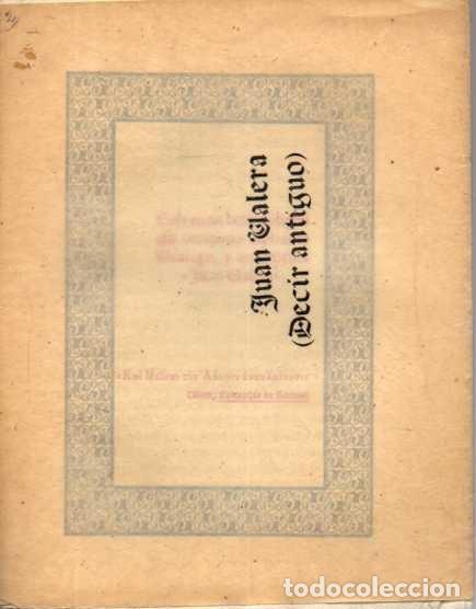 Livros em segunda m&atilde;o: ESTE ES UN DECIR ANTIGUO QUE COMPUSO APHANTO UCALEGO, Y SE INTITULA JUAN VALERA. - UCALEGO, Aphanto.