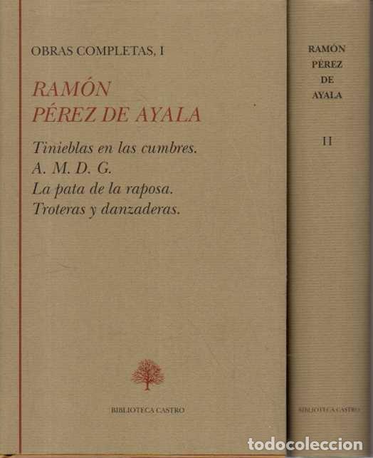 Livros em segunda m&atilde;o: OBRAS COMPLETAS I. TINIEBLAS EN LAS CUMBRES. A.M.D.G. LA PATA DE LA RAPOSA. TROTERAS Y DANZADERAS. O