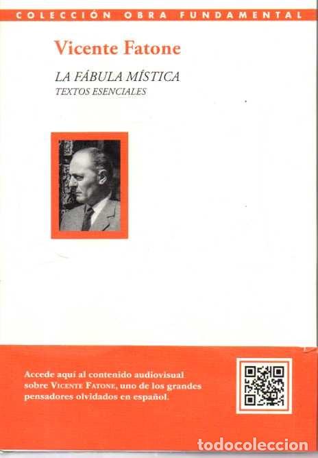 Livros em segunda m&atilde;o: LA FABULA MISTICA. TEXTOS ESENCIALES. - FATONE, Vicente.