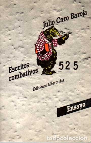 Livros em segunda m&atilde;o: ESCRITOS COMBATIVOS. - CARO BAROJA, Julio.