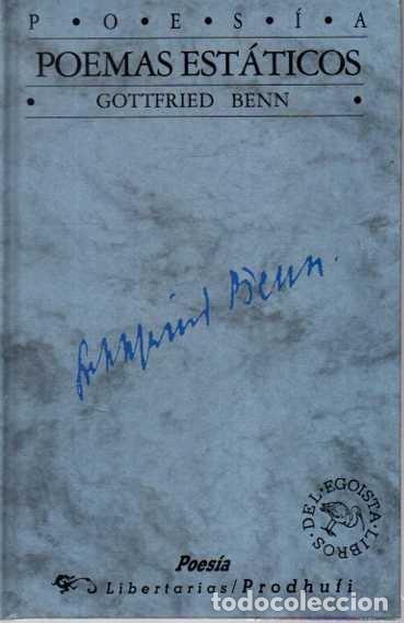 Livros em segunda m&atilde;o: POEMAS ESTATICOS. - BENN, Gottfried.