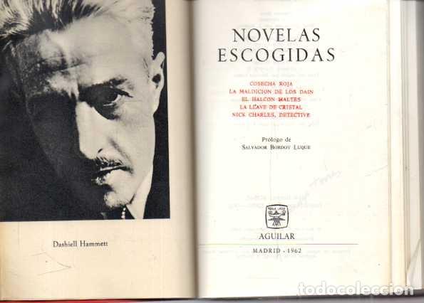 Livros em segunda m&atilde;o: NOVELAS ESCOGIDAS. COSECHA ROJA. LA MALDICION DE LOS DAIN. EL HALCON MALTES. LA LLAVE DE CRISTAL. NI