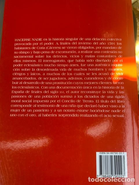 Libros: Hacerse nadie -&Aacute;ngel Rodr&iacute;guez- - Foto 2