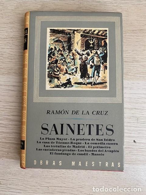 Libros: SAINETES, RAM&Oacute;N DE LA CRUZ - RAM&Oacute;N DE LA CRUZ