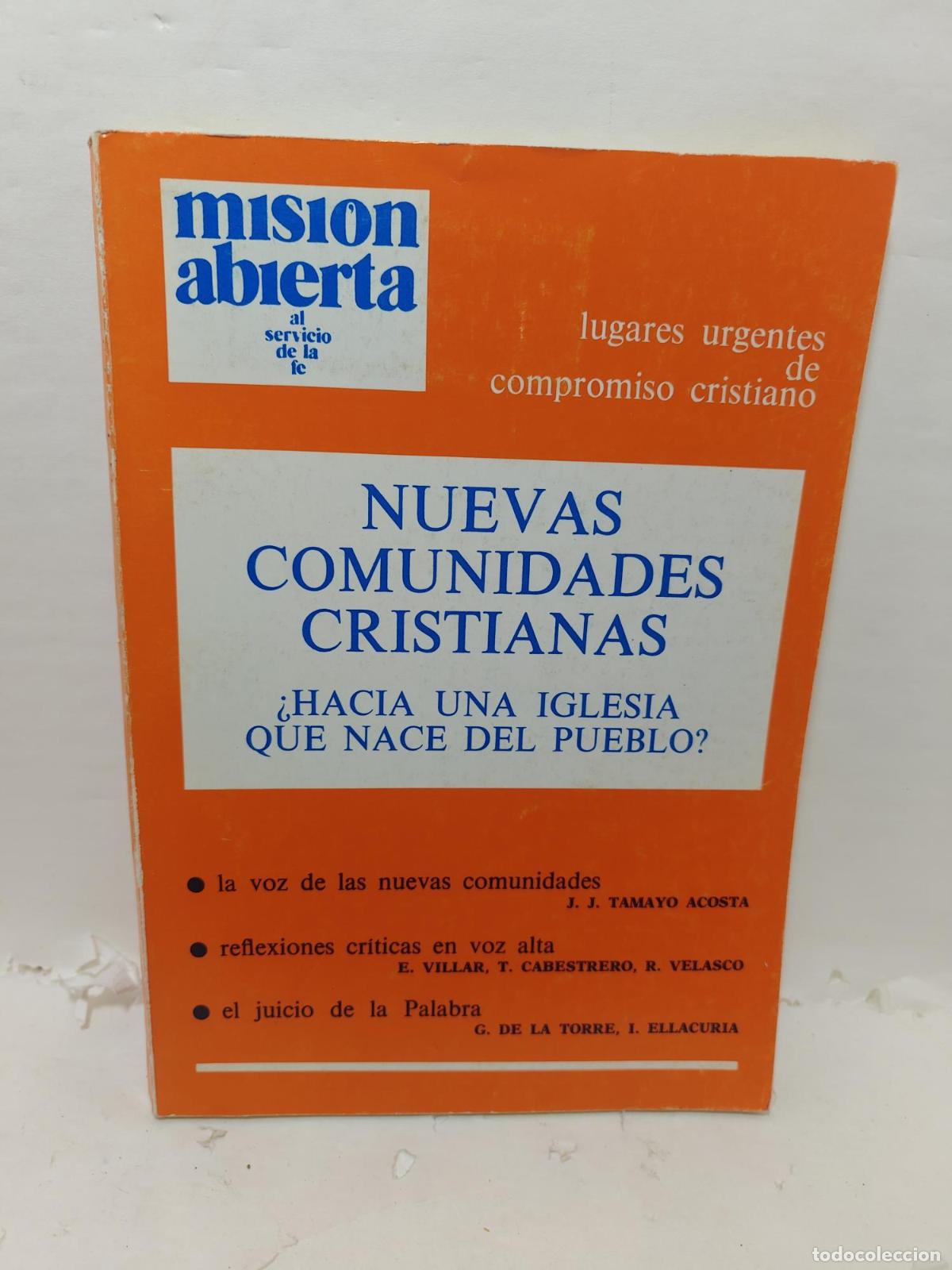B&uuml;cher: NUEVAS COMUNIDADES CRISTIANAS. &iquest;Hacia una Iglesia que nace del Pueblo? - Varios Autores