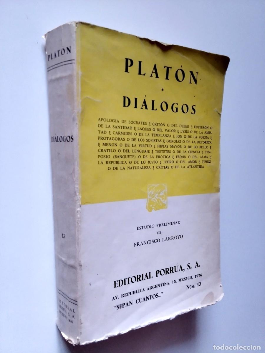 Livros em segunda m&atilde;o: Plat&oacute;n (Estudio preliminar de Francisco Larroyo) - Di&aacute;logos