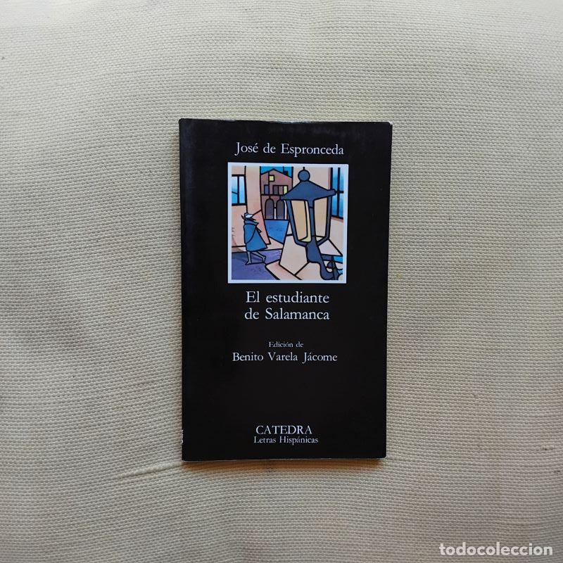 Libros: El estudiante de Salamanca - Jos&eacute; de Espronceda