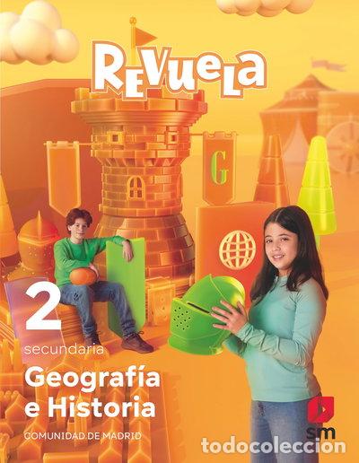 Libros: Geograf&iacute;a e Historia. 2 Secundaria. Revuela. Comunidad de Madrid- 9788498561524