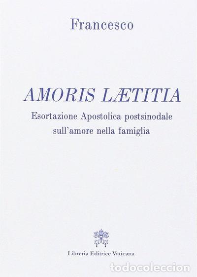 Livres: Amoris laetitia- 9788820997861