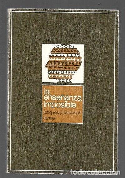 Livros em segunda m&atilde;o: La ense&ntilde;anza imposible- 9788470201684