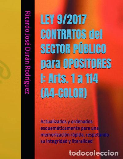 Livros em segunda m&atilde;o: Ley 9/2017 Contratos del sector p&uacute;blico para opositores I: Arts. 1 a 114- 9798335980890