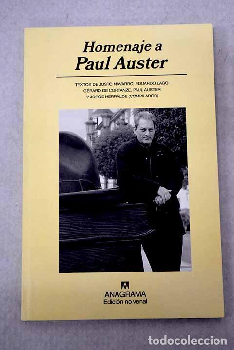 Libros: Homenaje a Paul Auster