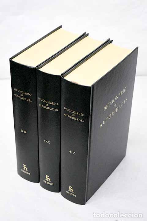Libros: Diccionario de autoridades