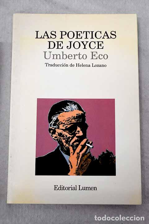 books: Las po&eacute;ticas de Joyce.- Eco, Umberto