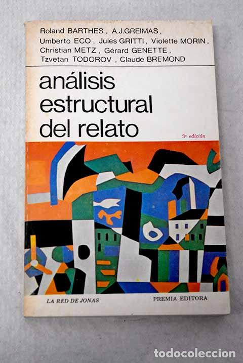 Libri di seconda mano: An&aacute;lisis estructural del relato.- Barthes, Roland