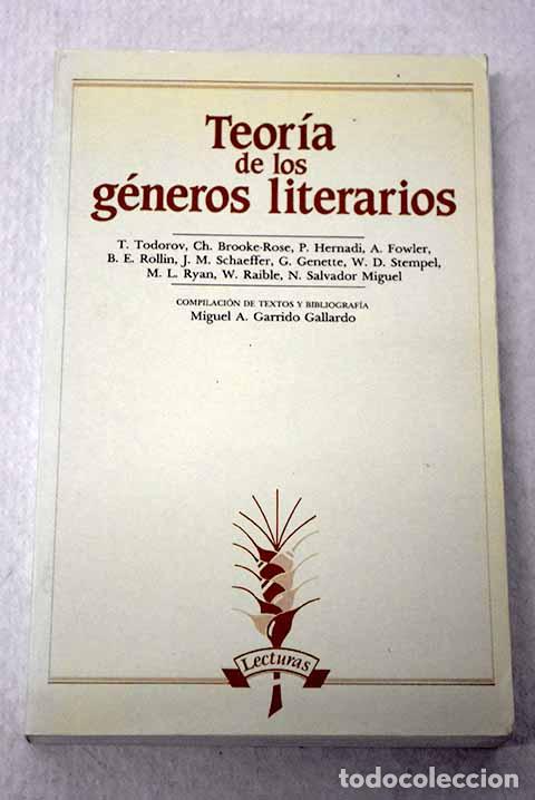 B&uuml;cher: Teor&iacute;a de los g&eacute;neros literarios