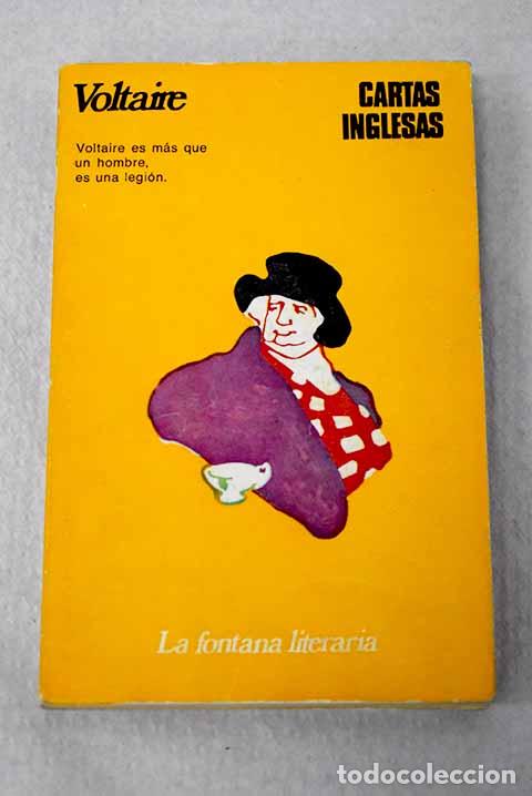 Libros: Cartas inglesas: Voltaire.- Voltaire