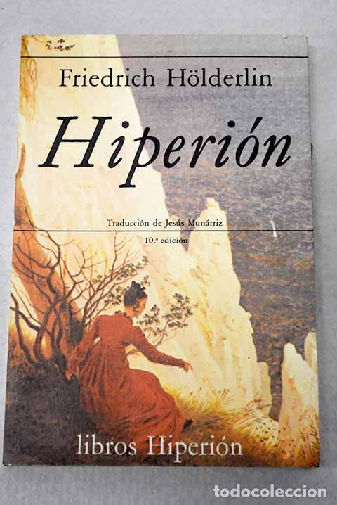 Libros: Hiperi&oacute;n o El eremita en Grecia.- Holderlin, Friedrich
