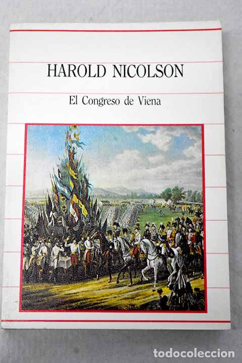 Libros: El Congreso de Viena.- Nicolson, Harold