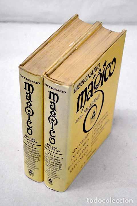 Livres: Diccionario M&aacute;gico de las palabras: Sin&oacute;nimos, ant&oacute;nimos, ideas afines.- Gim&eacute;nez, C. A.