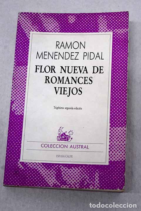books: Flor nueva de romances viejos
