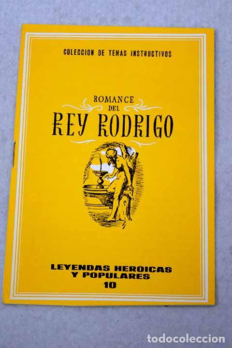 Livres: Romance del Rey Rodrigo