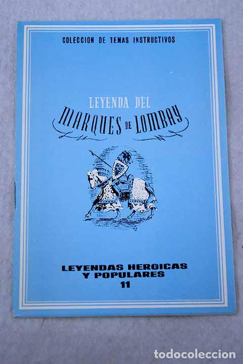 Livres: Leyenda del Marqu&eacute;s de Lombay