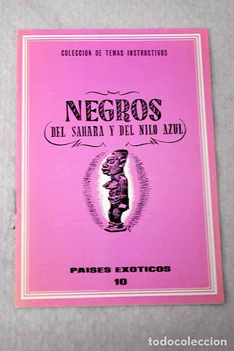 B&uuml;cher: Negros del S&aacute;hara y del nilo azul