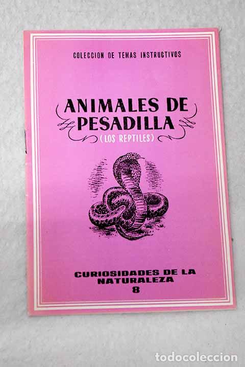 Libros: Animales de pesadilla