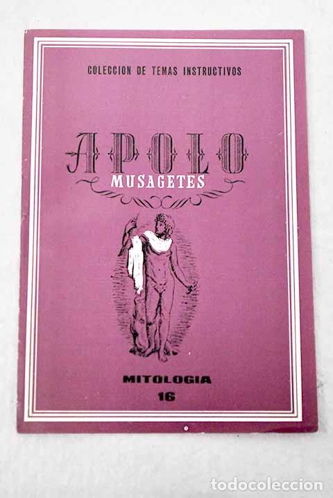 Libros: Apolo: musagetes: : Delblan.