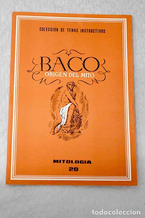 books: Baco: origen del mito