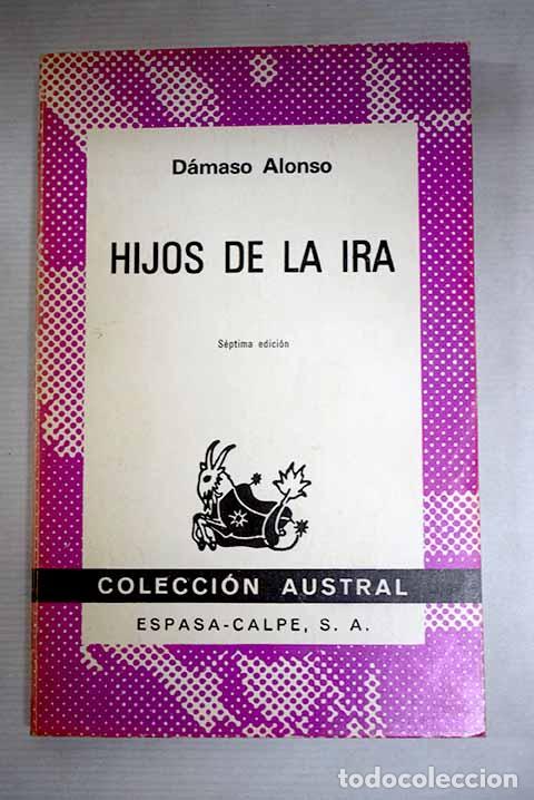 Livres: Hijos de la ira: Alonso, D&aacute;maso.- Alonso, D&aacute;maso