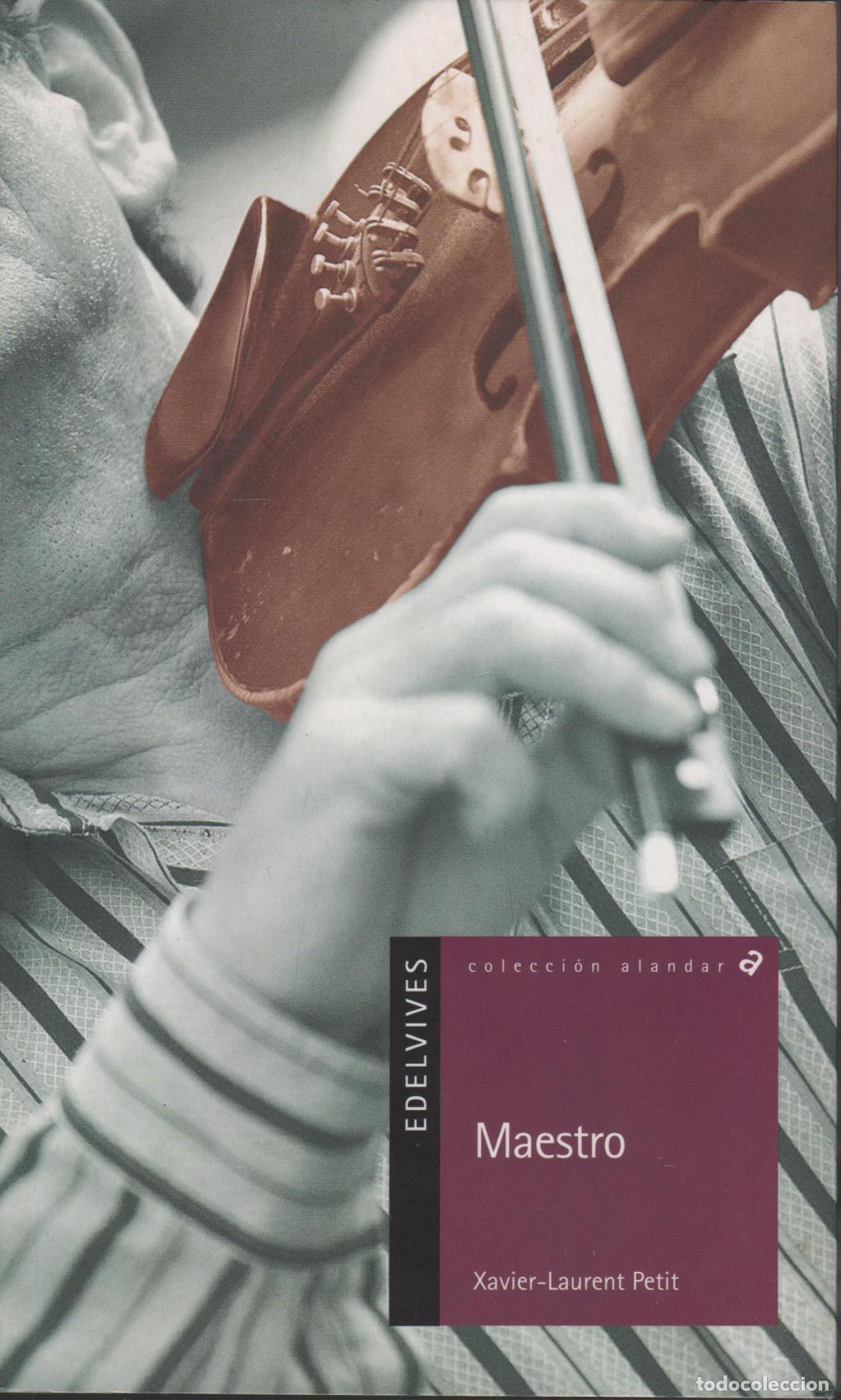 Libri di seconda mano: MAESTRO Xavier-Laurent Petit EDITORIAL: Edelvives - Xavier-Laurent Petit