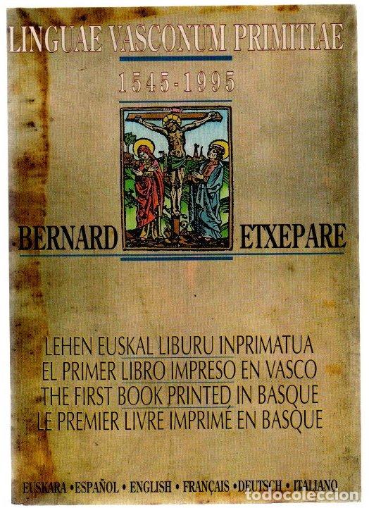 Libros: Linguae vasconum primitiae - Etxepare, Bernard