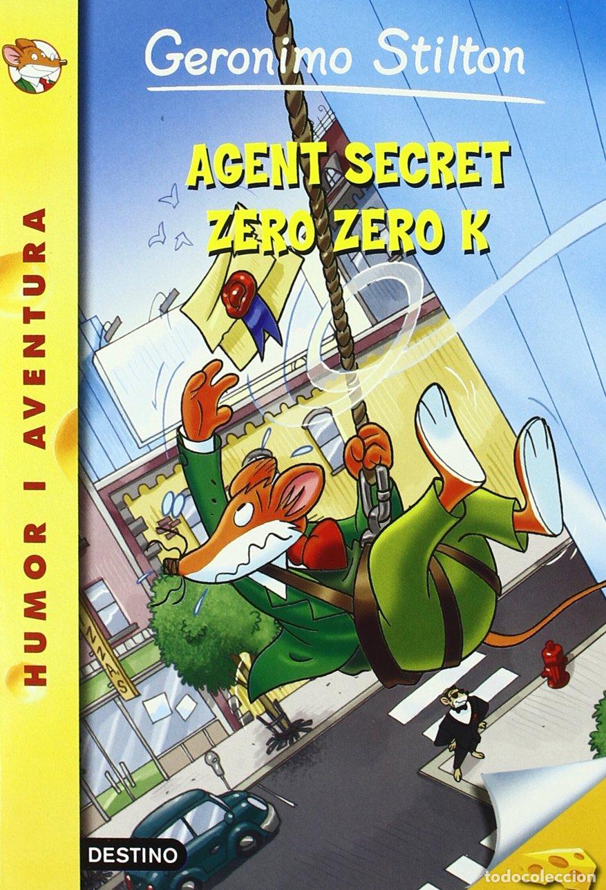 Libros: 43- Agent secret Zero Zero K (GERONIMO STILTON. ELS GROCS) - Foto 1