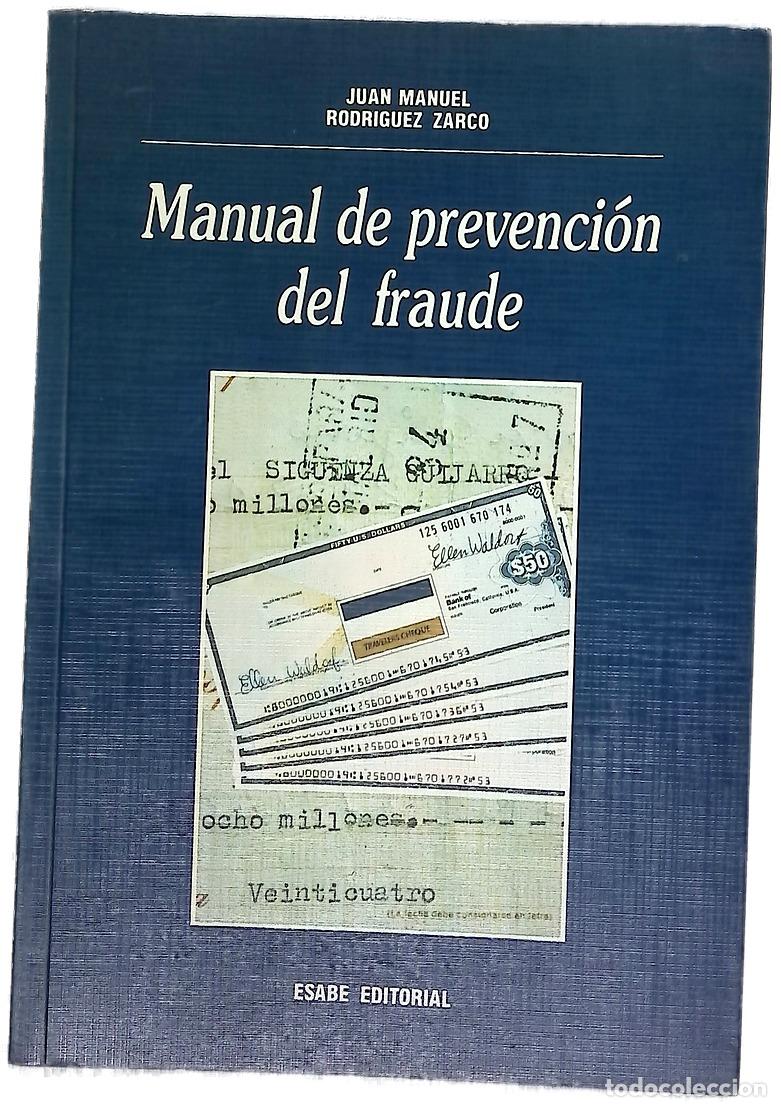 Libros: Manual de prevenci&oacute;n del fraude