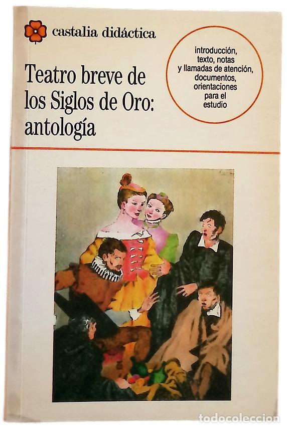 books: Teatro breve de los siglos de oro antolog&iacute;a