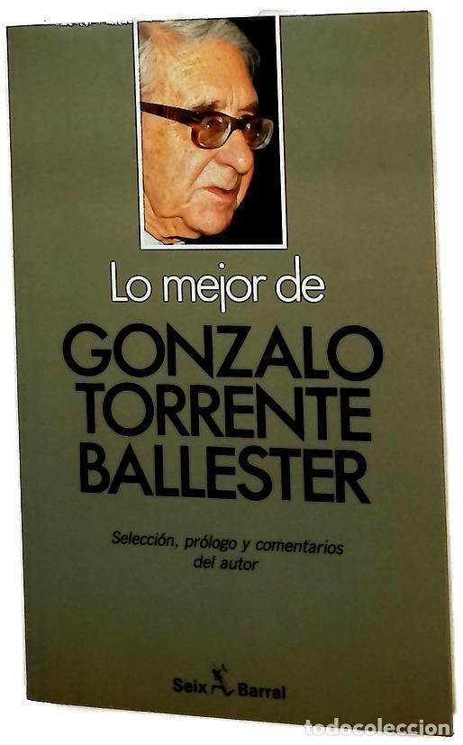 Libri di seconda mano: Lo mejor de Gonzalo Torrente Ballester
