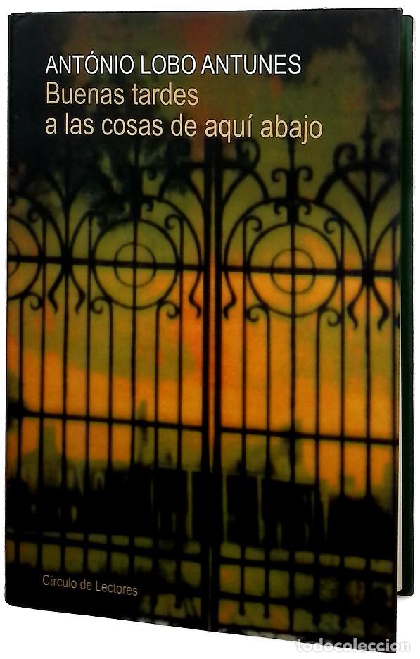 Libros: Buenas tardes a las cosas de aqu&iacute; abajo