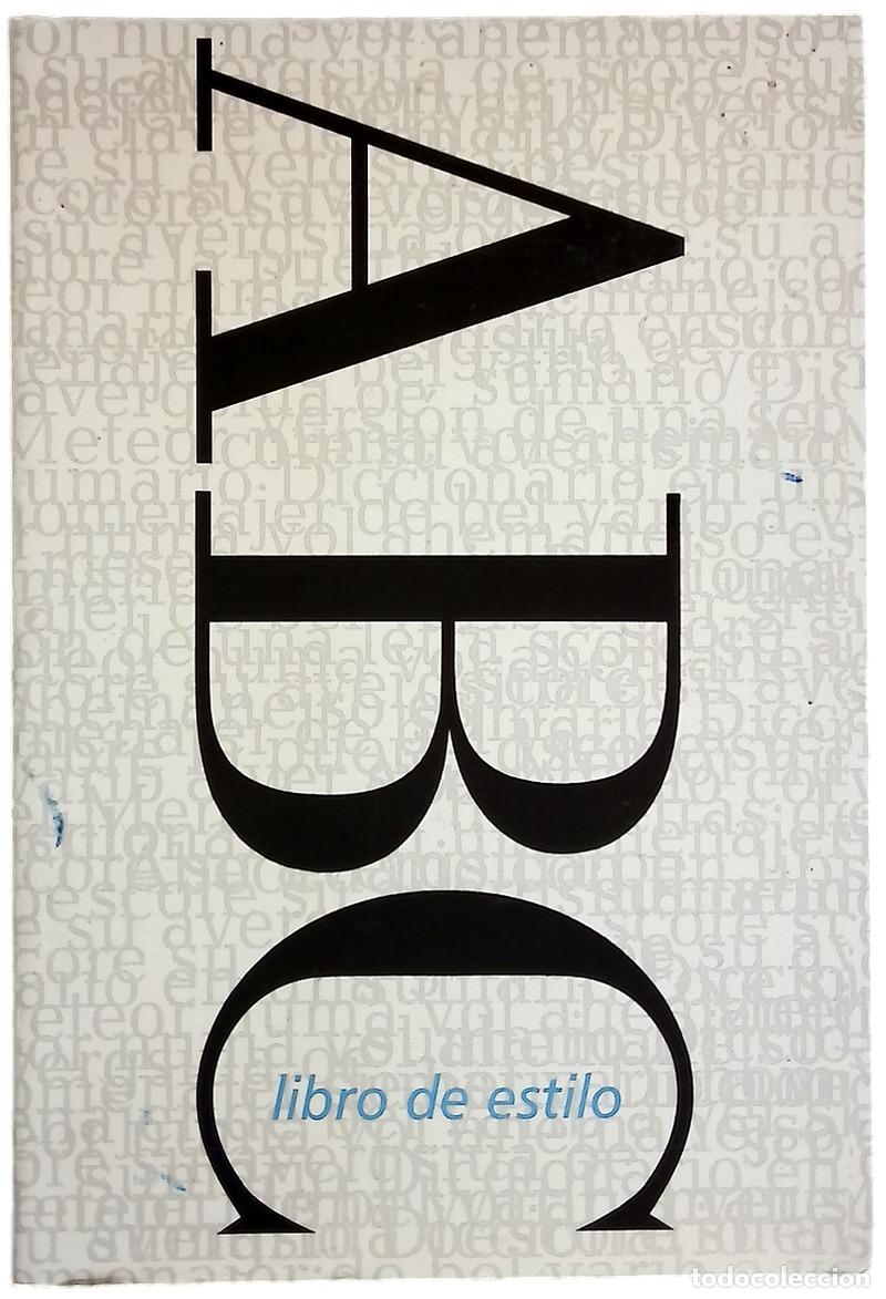 Libri di seconda mano: Libro de estilo de ABC - Vigara Tauste, Ana Mar&iacute;a
