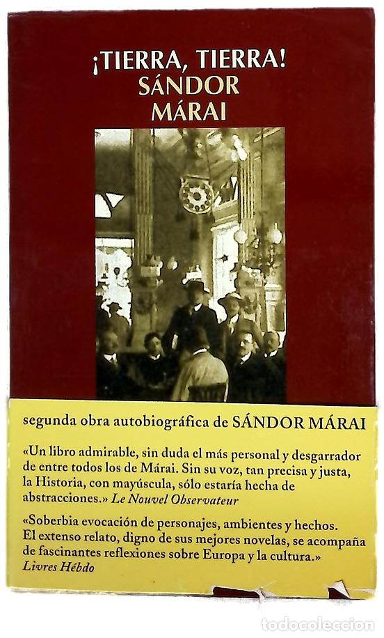 Libri di seconda mano: &iexcl;Tierra, tierra! - M&aacute;rai, S&aacute;ndor