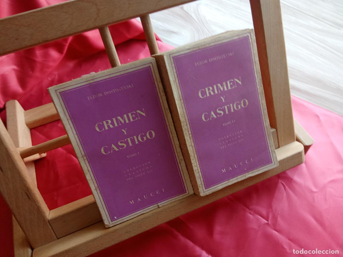 B&uuml;cher: Crime y castigo. (Tomos I & II) Fedor Dostoyevski 1954 L.11029-2002
