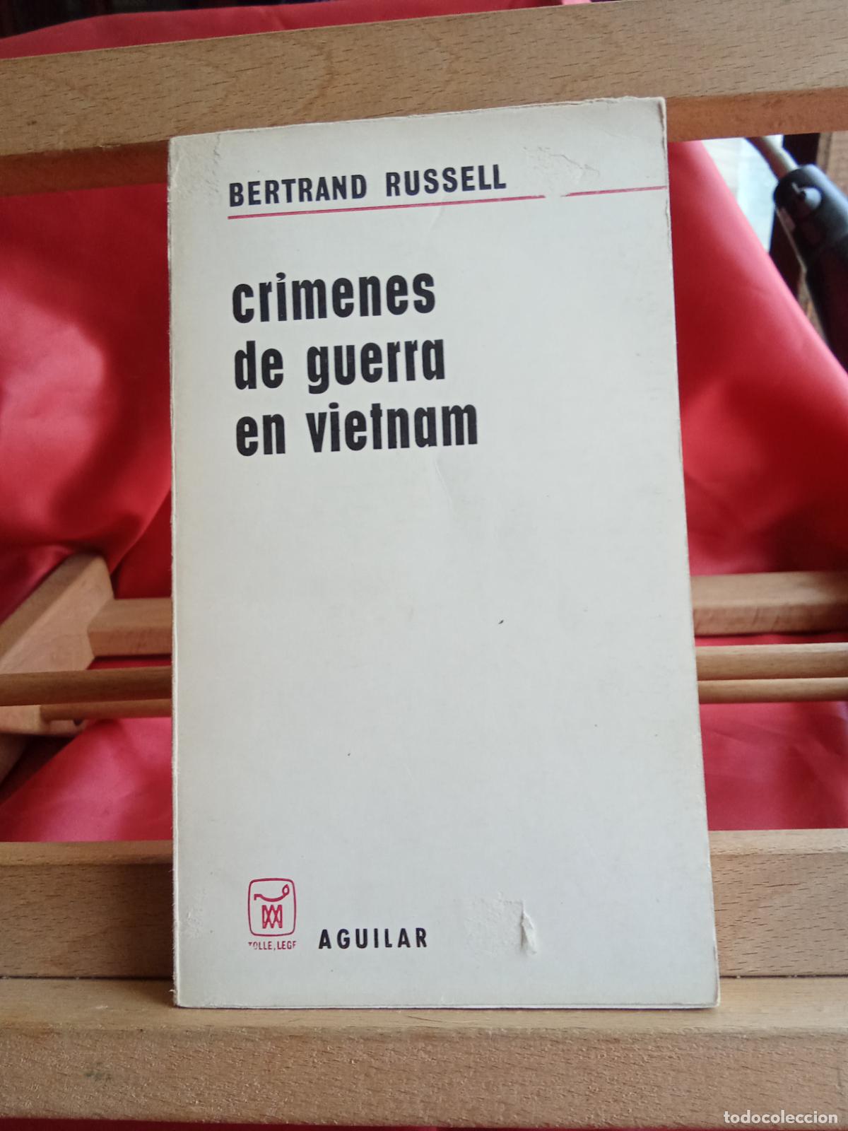 Livros em segunda m&atilde;o: Crimenes de guerra en vietnam. Bertrand Russell L.11029-2022