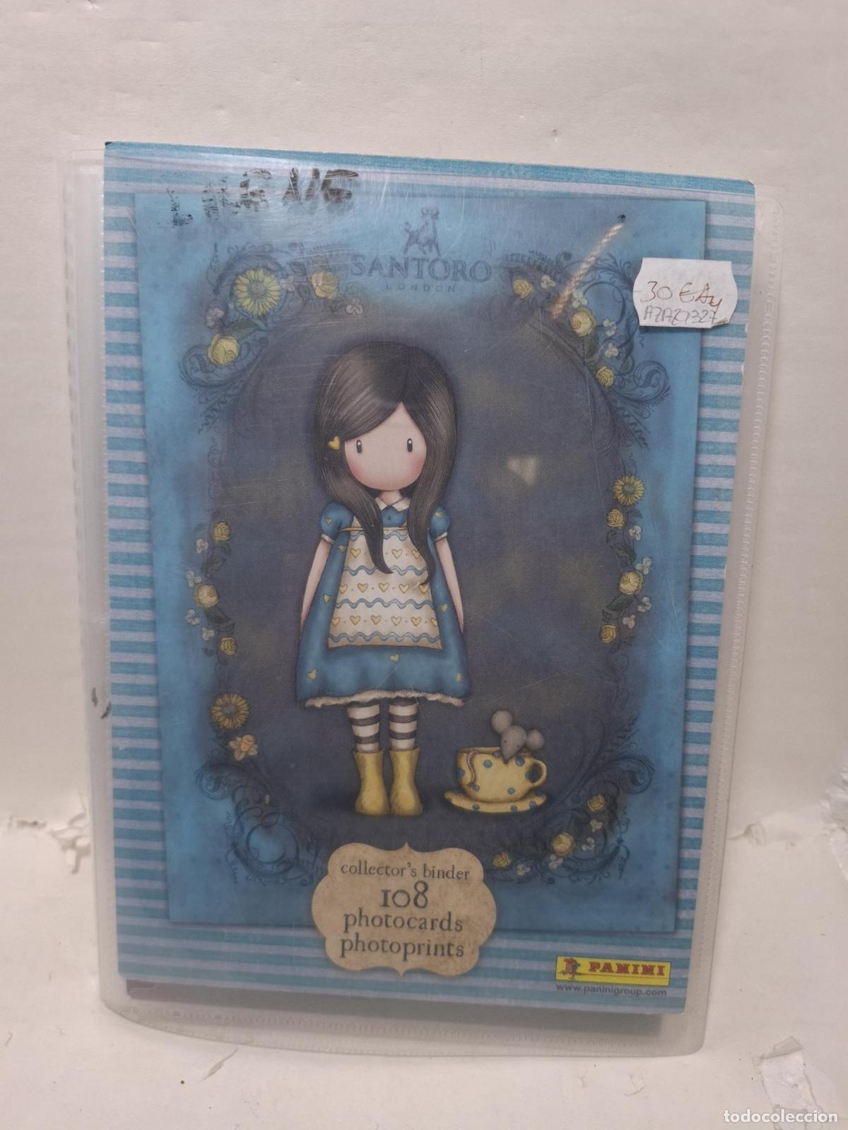 Libros: COLECCI&Oacute;N BLINDER 108 PHOTOCARDS SANTORO -