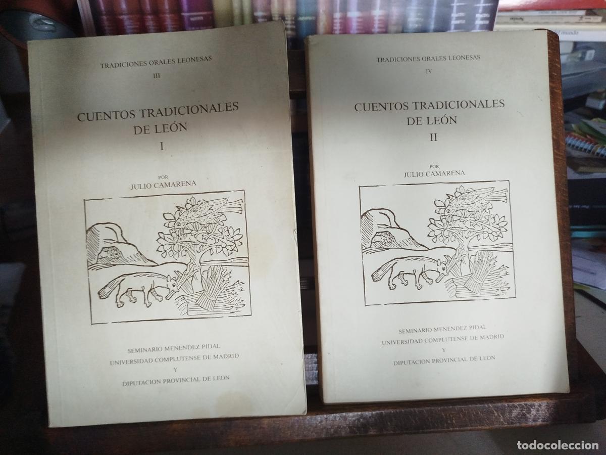Libros: Cuentos tradicionales de Le&oacute;n (2 vol.) - Camarena Laucirica, Julio (1949-2004)