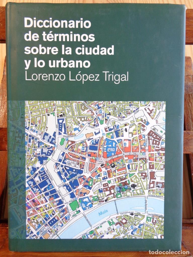 Libros: DICCIONARIO DE T&Eacute;RMINOS SOBRE LA CIUDAD Y LO URBANO - LORENZO L&Oacute;PEZ TRIGAL