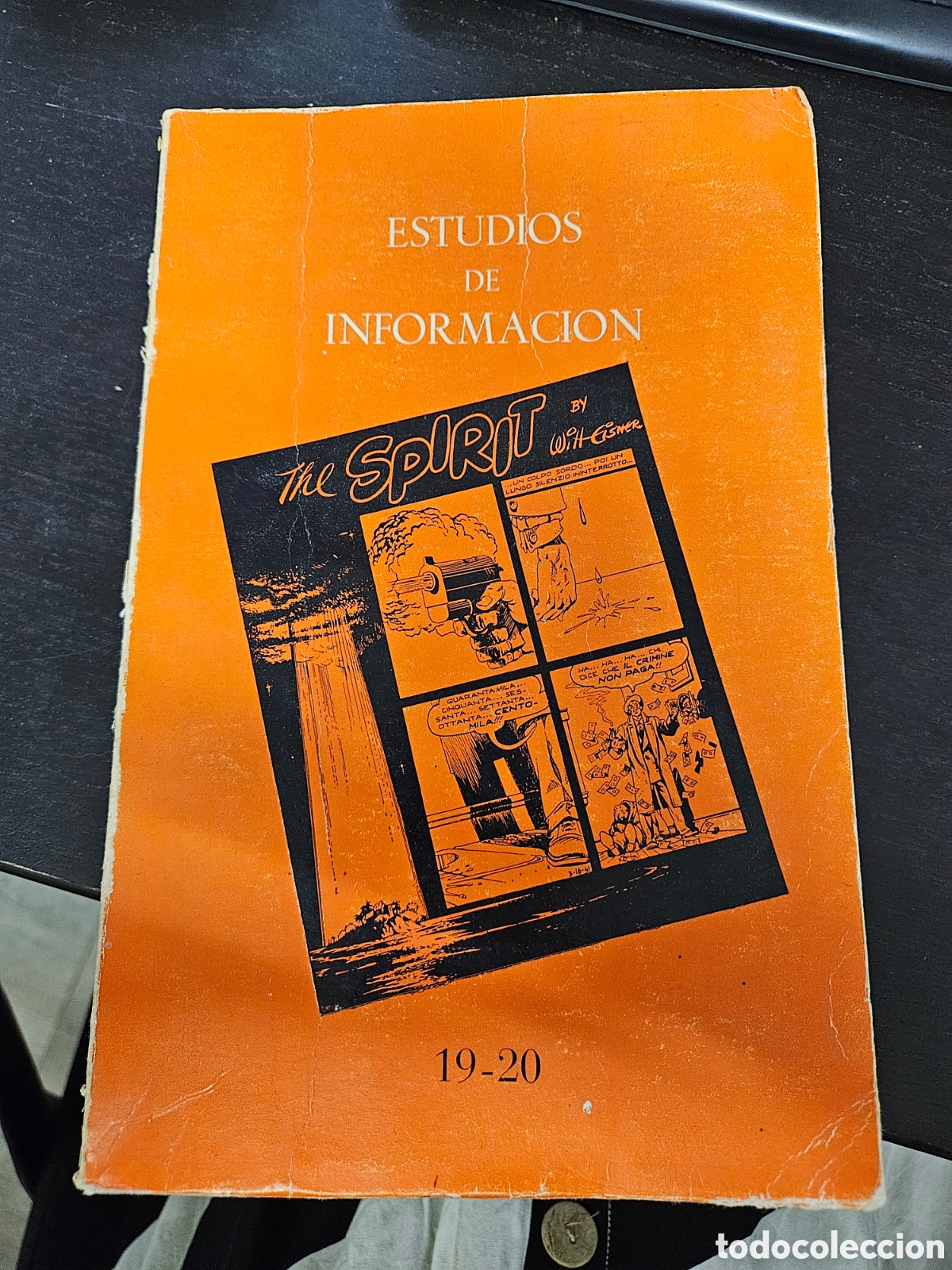 Libros: Estudios de Informaci&oacute;n: Los &rdquo;Comics&rdquo; N&ordm; 19-20 (1971) | Publicaci&oacute;n hist&oacute;rica y de colecci&oacute;n