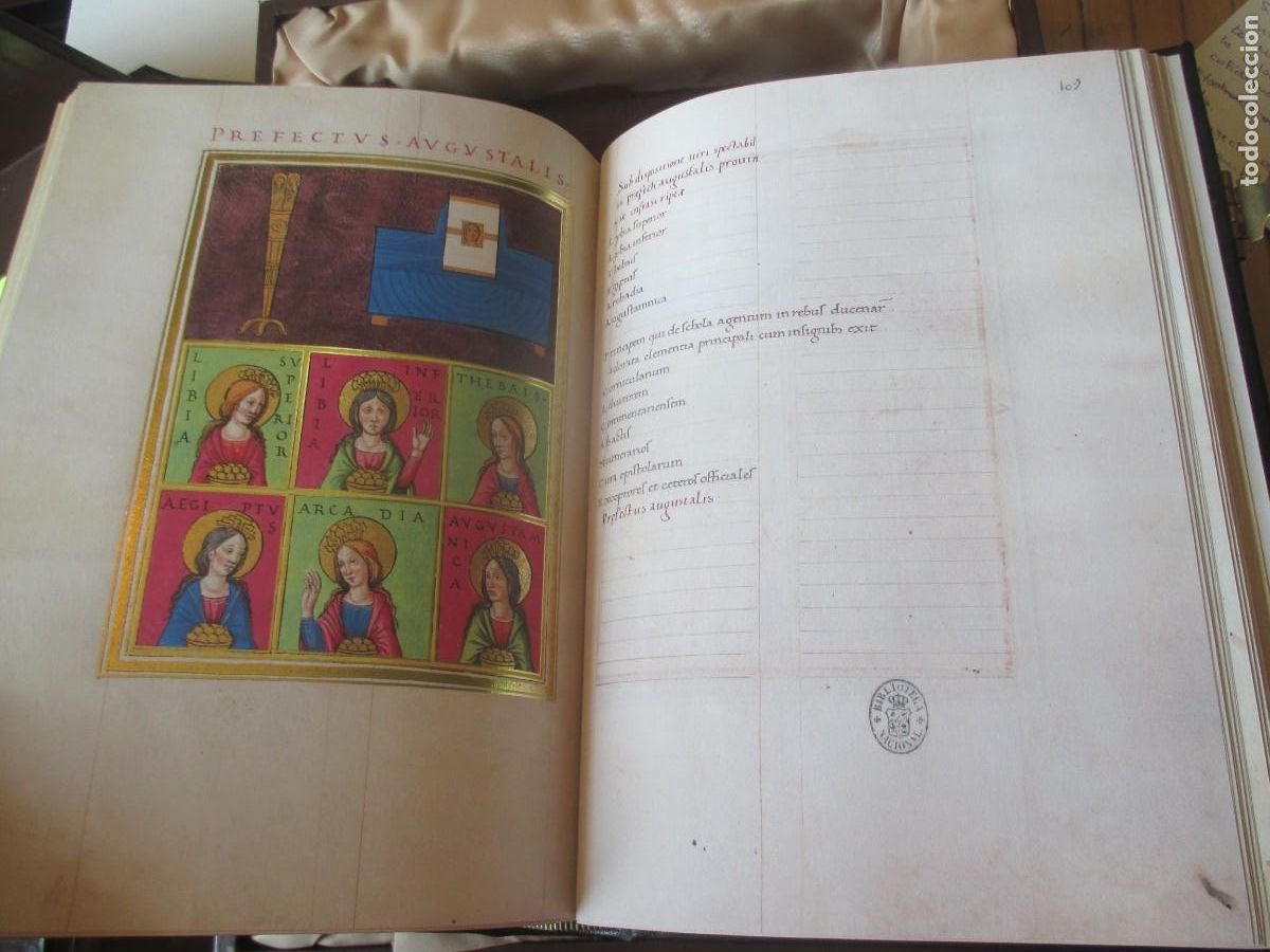 Libros: NOTITIA DIGNITATUM ( Facsimil + estudio)( Ed. Liber Millenium) W41332 - Foto 5