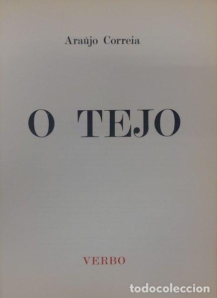 Libros: CORREIA. (Ara&uacute;jo) - O TEJO. [C/SOBRECAPA]