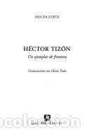 Livros em segunda m&atilde;o: H&eacute;ctor Tiz&oacute;n, un ejemplar de frontera - H&eacute;ctor Tiz&oacute;n, Ana da Costa